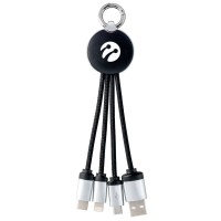 Short Charging Cable with Light