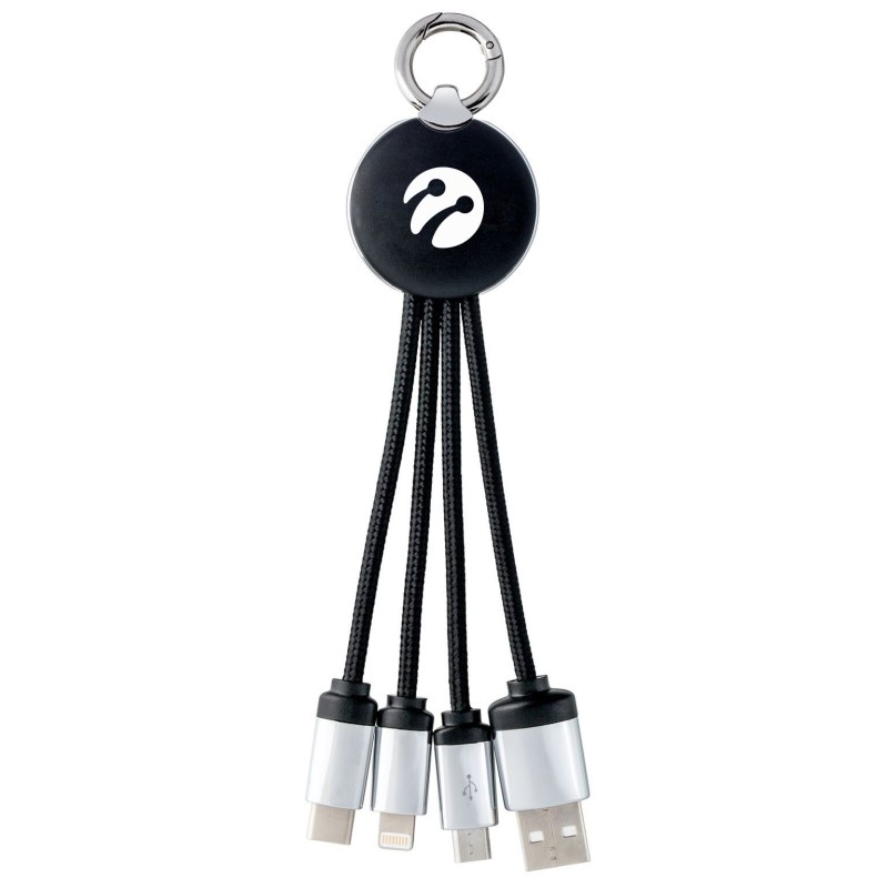 Short Charging Cable with Light