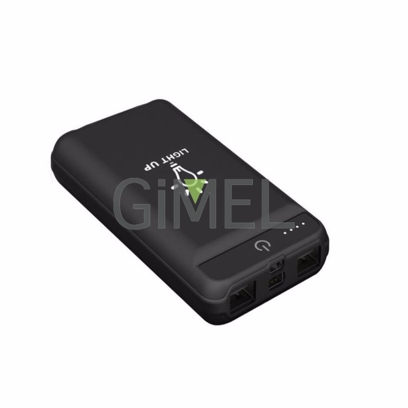 Powerbank with Led Logo - 10.000 mAh