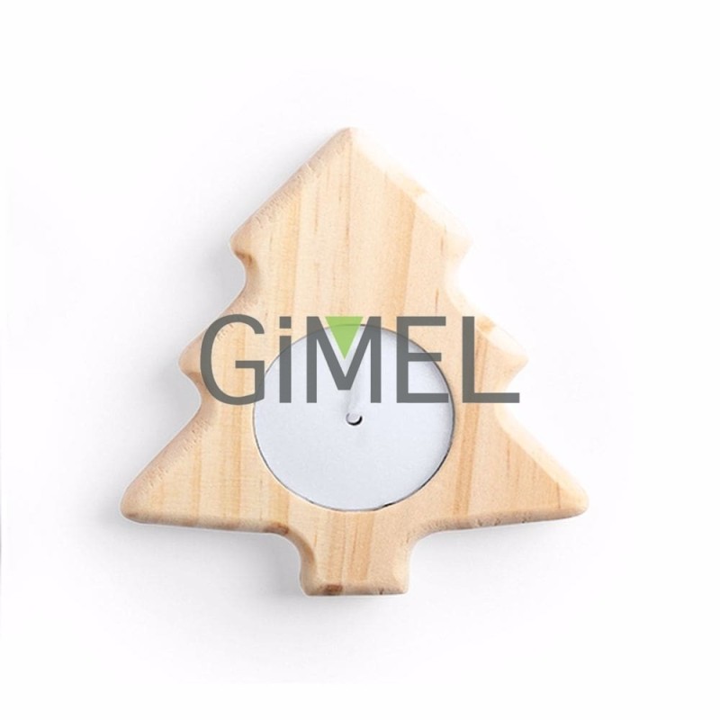 Wooden Candle Holder