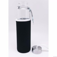 Covered Glass Flask 470 Ml