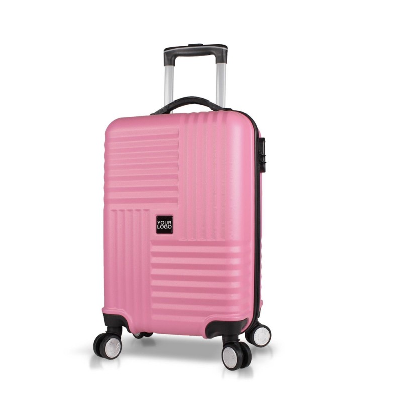 Small Cabin Size Pink Suitcase
